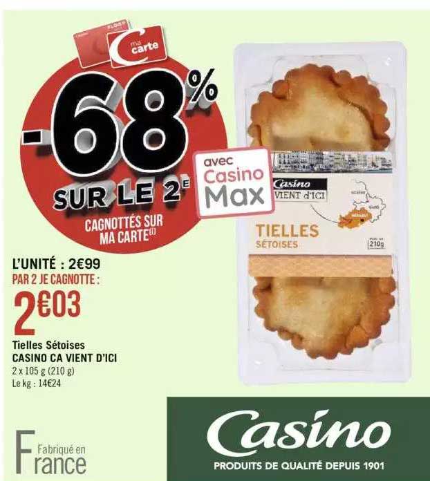 tielles sétoises casino ça vient d'ici