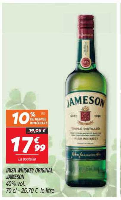 Irish Whiskey Original Jameson