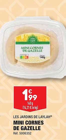Mini Cornes De Gazelle Les Jardins De Laylah
