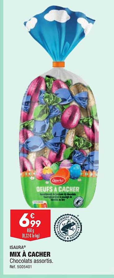 mix à cacher isaura