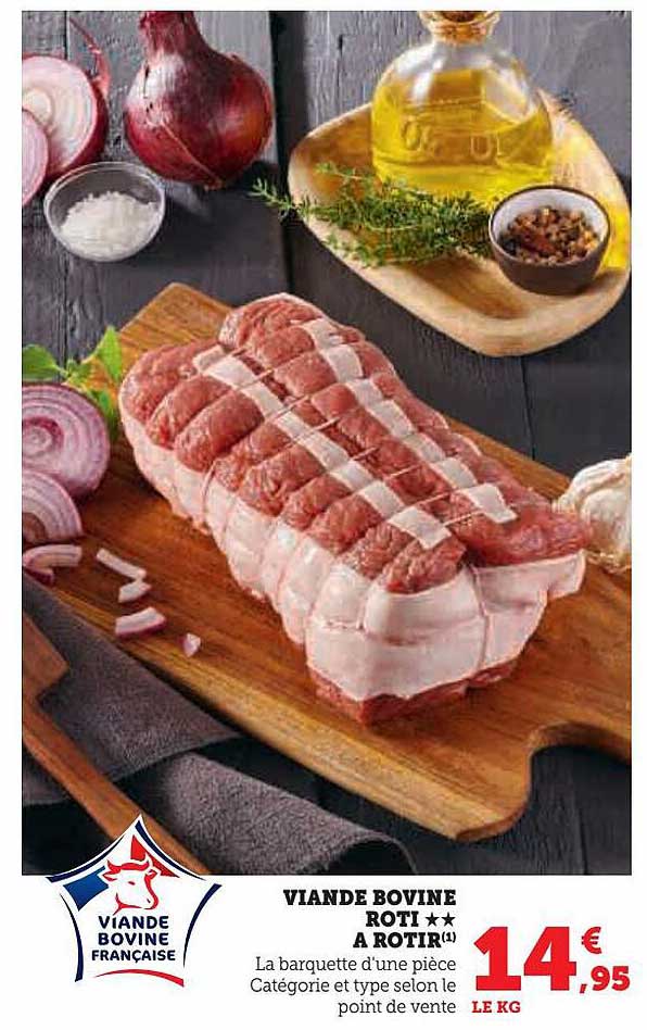 viande bovine rôti**à rotir