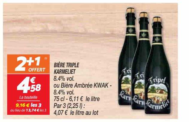 Bière Triple Karmeliet