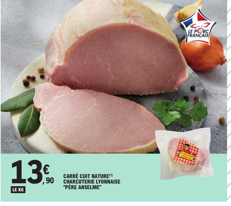 carré cuit nature charcuterie lyonnaise "père anselme"
