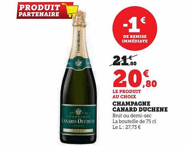champagne canard duchêne