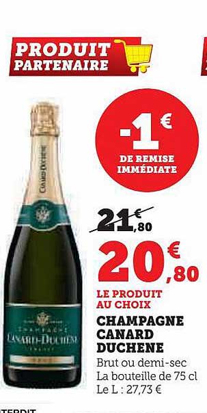 champagne canard duchêne