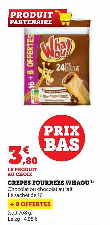 Crêpes Fourrées Whaou
