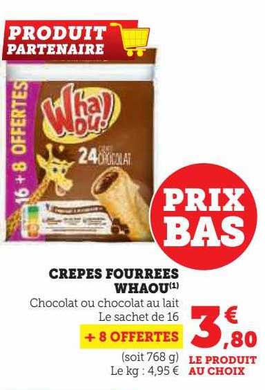 Crêpes Fourrées Whaou