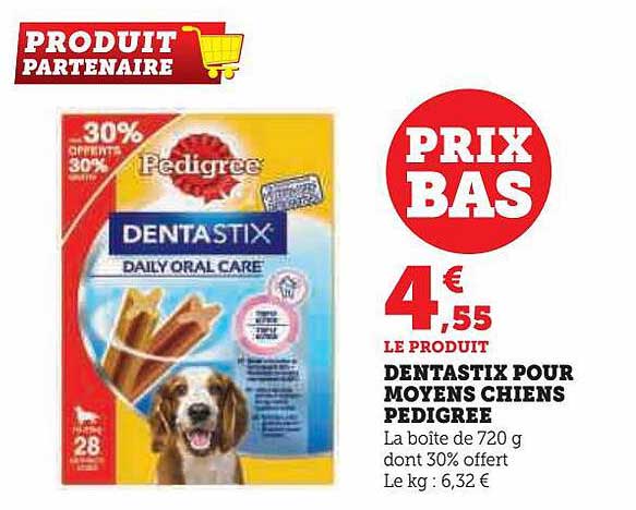 dentastix pour moyens chiens pedigree