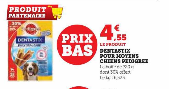 dentastix pour moyens chiens pedigree