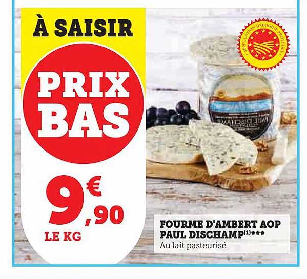 fourme d'ambert aop paul dischamp