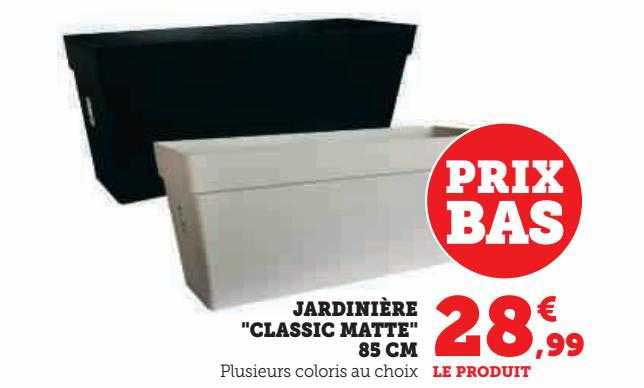 jardinière "classic matte" 85 cm