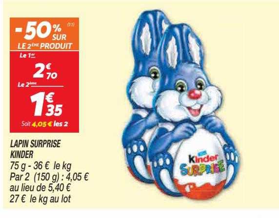 Lapin Surprise Kinder