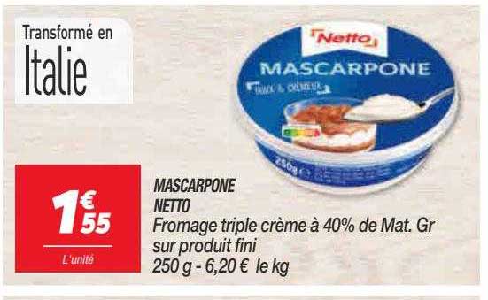 Mascarpone Netto