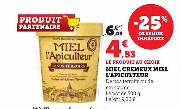 Miel Crémeux Miel L'apiculteur
