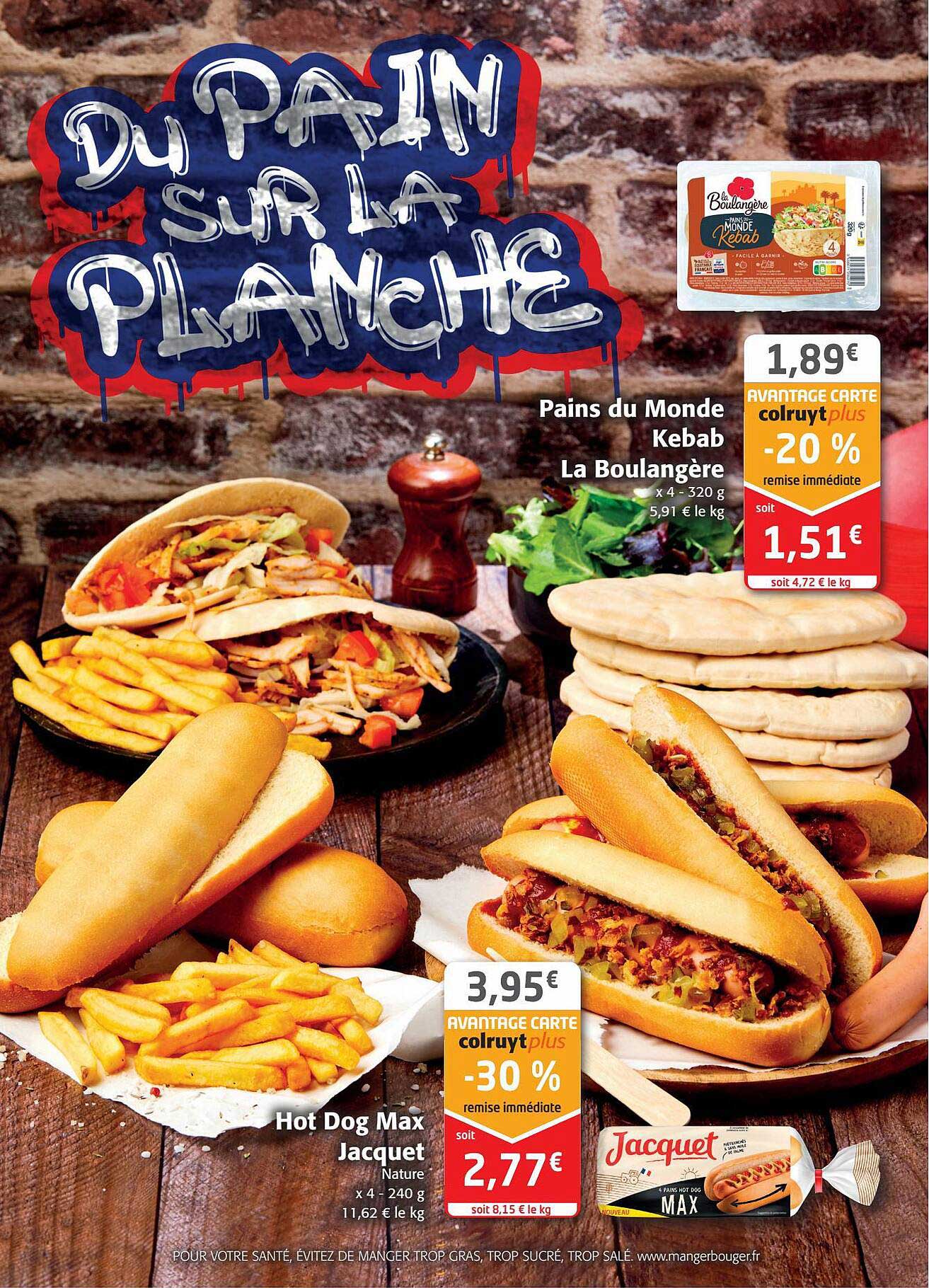 pains du monde kebab la boulangère, hot dog max jacquet