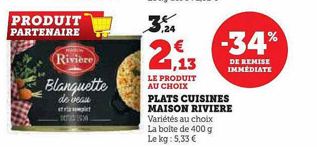 Plats Cuisinés Maison Rivière