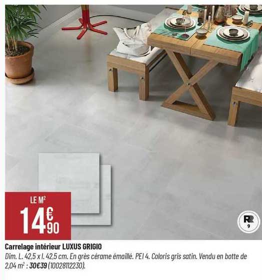carrelage intérieur luxus grigio
