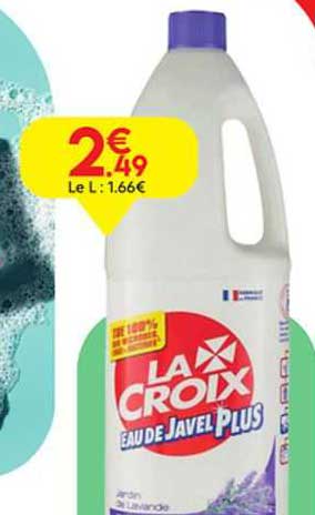 Eau De Javel Plus La Croix