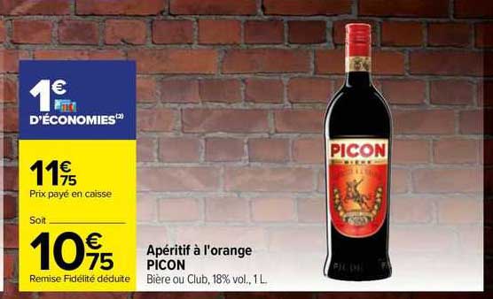 Apéritif à L'orange Picon