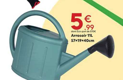 Arrosoir 11 L 57 X 19 X 40 Cm
