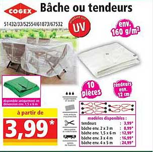 Bâche Ou Tendeurs Cogex