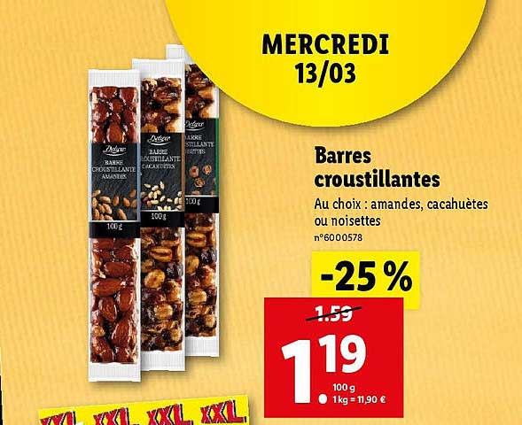 Barres Croustillantes