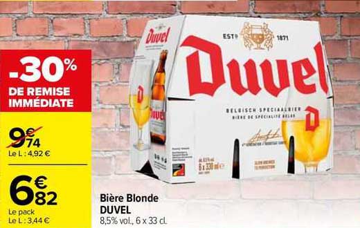 Bière Blonde Duvel