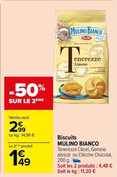 biscuits mulino bianco