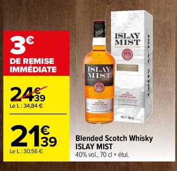 blended scotch whisky islay mist