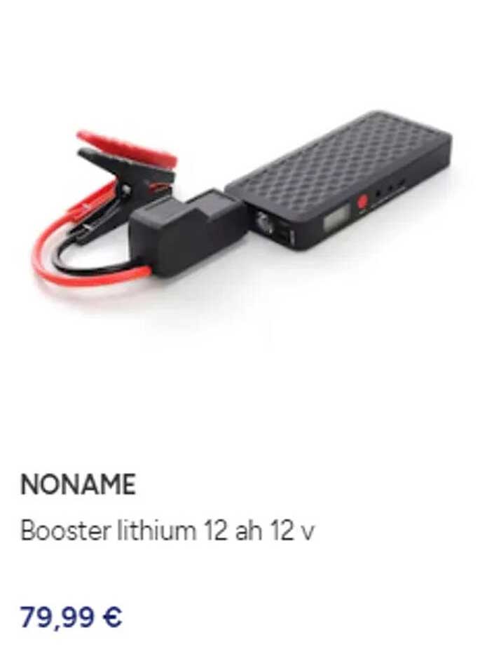 Booster Lithium 12 Ah 12 V Nomane