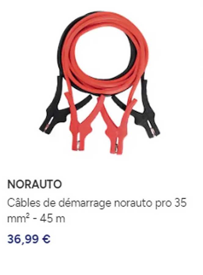 Câbles De Démarrage Norauto Pro 35 Mm² - 45 M