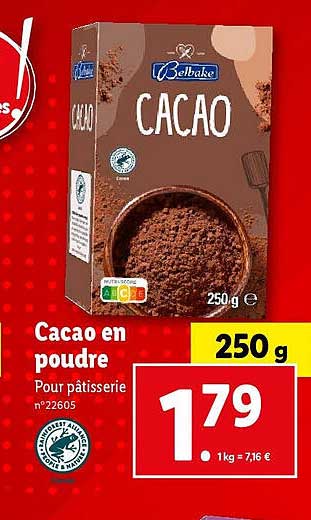 Cacao En Poudre