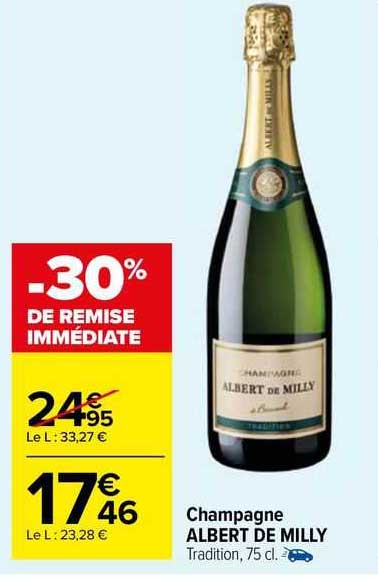champagne albert de milly