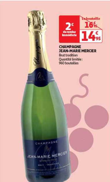 champagne jean-marie mercier brut tradition