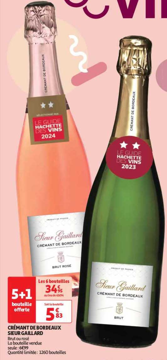 crémant de bordeaux sieur gaillard