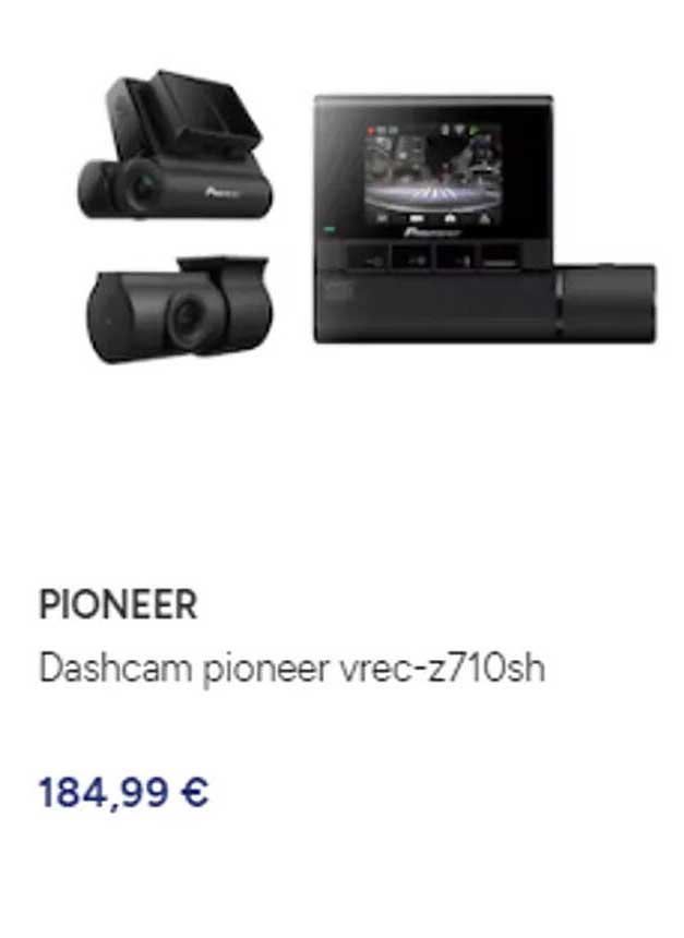 dashcam pioneer vrec-z710sh