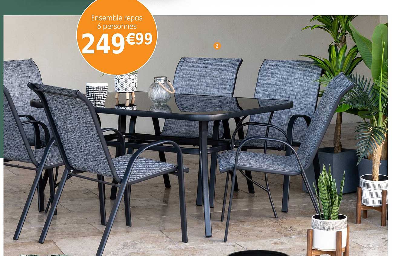 Ensemble Repas 6 Personnes