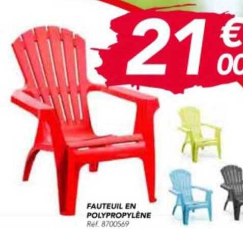 Fauteuil En Polypropylène