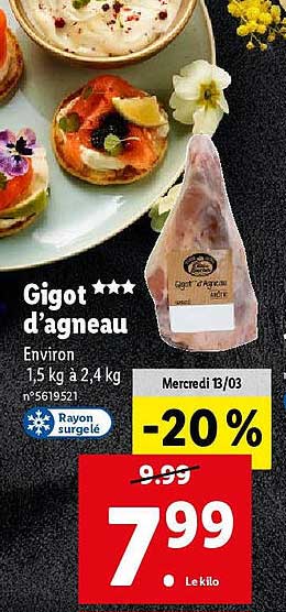 gigot d'agneau