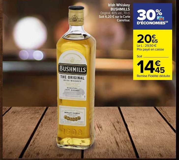 Irish Whisky Bushmills