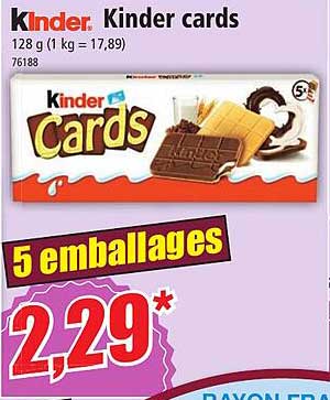 Kinder Kinder Cards