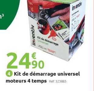 kit de démarrage universel moteurs 4 temps inventiv