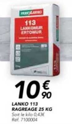 lanko 113 ragreage 25 kg