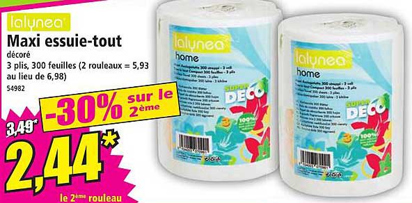 maxi essuie-tout lalynéa