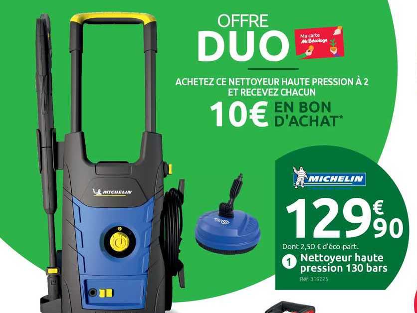 nettoyeur haute pression 130 bars michelin