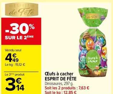 œufs à cacher esprit de fête