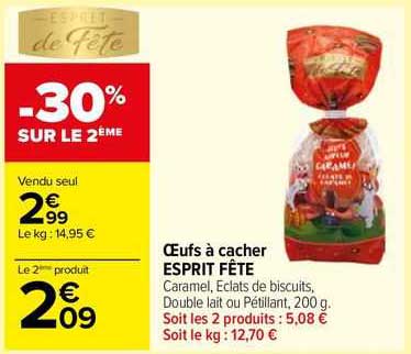 œufs à cacher esprit fête