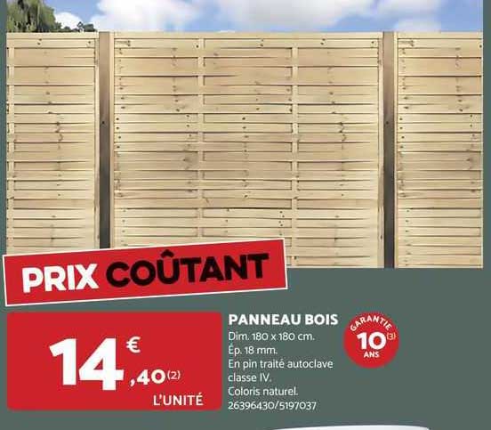 Panneau Bois