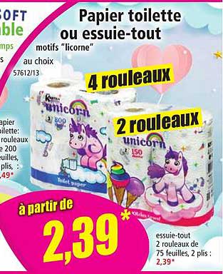 papier toilette ou essuie-tout