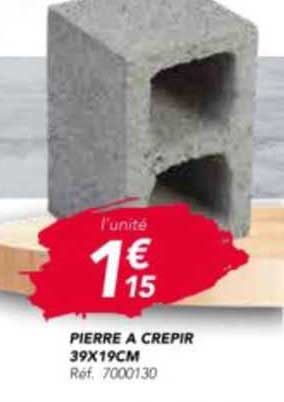 pierre à crêpir 39 x 19 cm